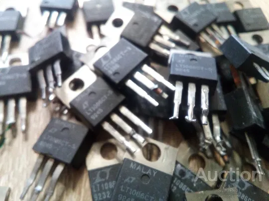 LT1086CT-5 стабілізатор напруги; LDO, нерегульований; 5В; 1,5А; лот1шт З аукціону