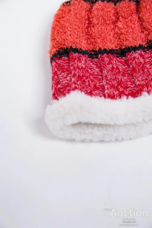 Купити Детская шапка, терракотового цвета, из шерсти, 167R7777