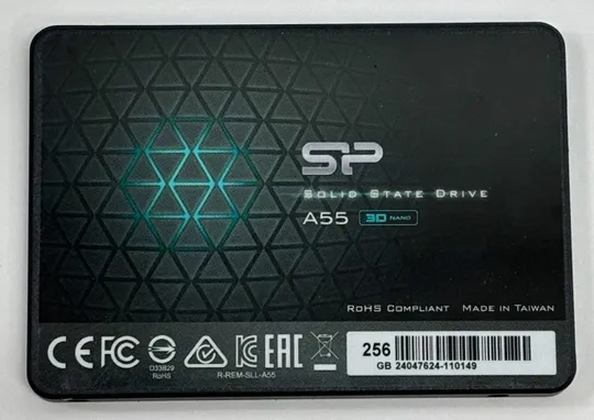 SSD Silicon Power A55 256GB здоровье 100% Ціна