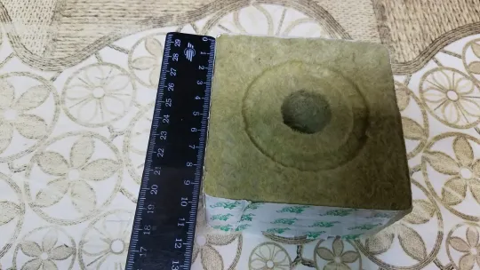 Кубік посадковий з мінеральної агровати 10*10*6,5см Pargro гідропоніка Продаж