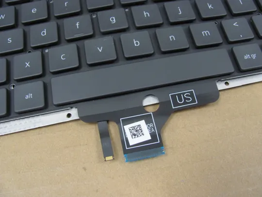 754-58 клавіатура РОБОЧА з підсвіткою 0KV6TJ PK132VN1B01 для  DELL Latitude 7410 2-in-1 оригінал З аукціону