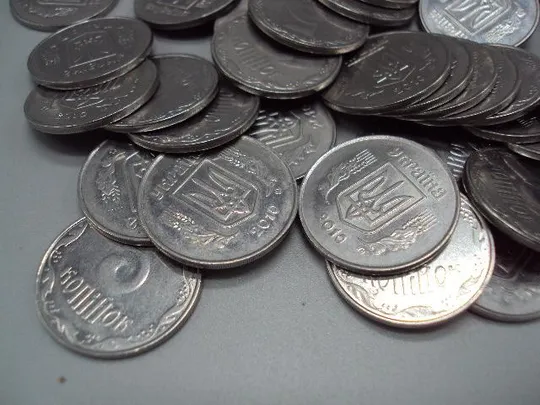 монета украина 5 копеек 2010 лот 83 шт №15033А З аукціону