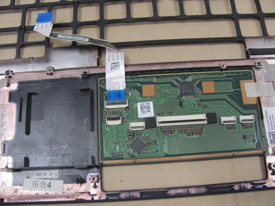 593-10  Кришка панель палмрест тачпад 0Y4WD7 AP1DL000632 для Dell Latitude E7470   оригінал Недорого