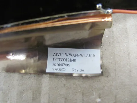 номер0113-28 WI-FI антени DC330018B40 для LENOVO ThinkPad  L450 L460 L470 оригінал Продаж