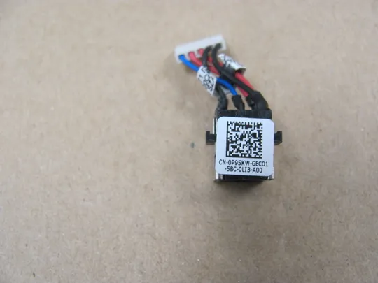 номер0295-28 роз&#039;м живлення Роз&#039;єм зарядки Гніздо живлення Штекера живлення Зарядний порт Роз&#039;єм адаптера живлення power connector 0P95KW для Dell Latitude E5450 Latitude 13 3350 P47G 3340 оригінал Де купити