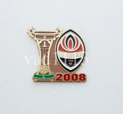 фото, Футбол значок - Чемпион Украины 2008 года Шахтер Донецк.