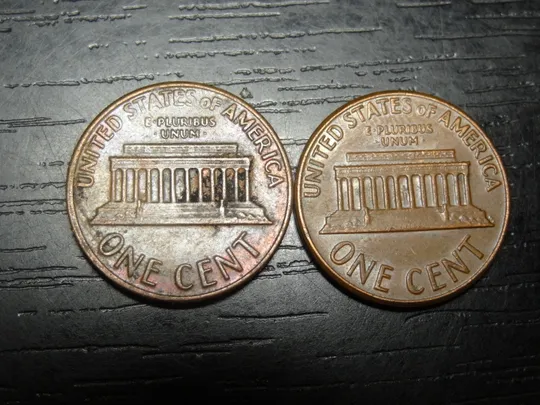 Купити 1 цент США 1970 (два різновиди)