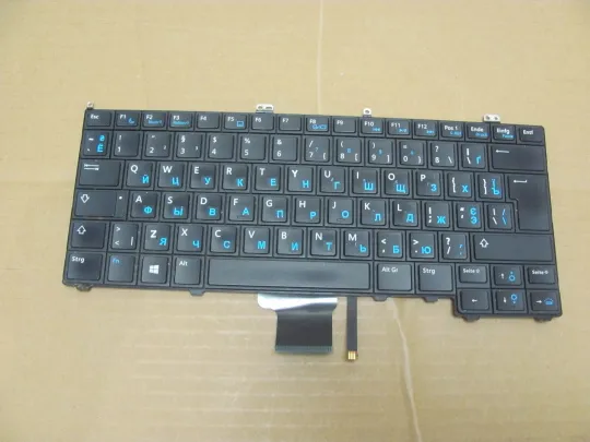 номер0954-17 клавіатура ДОНОР 0896NG для Dell LATITUDE E7000 E7240 E7440 оригінал Ціна