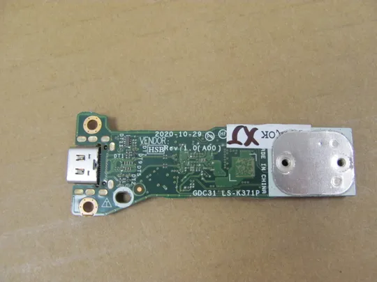 755-40 плата USB type-C GDC31 LS-K371P  для  Dell Latitude 7320 E7320  оригінал З аукціону