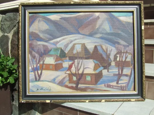 Закарпатская школа  Ердели Бокшая  МИКИТА В. .  раз.70х55 см.     также много другого. Ціна