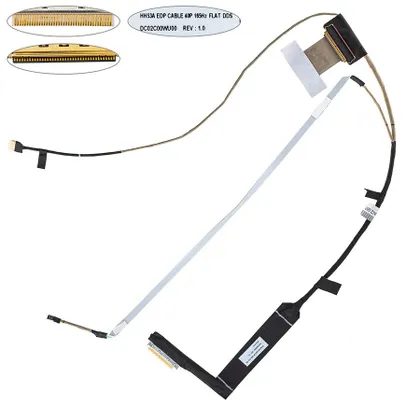 фото, Шлейф матриці для ноутбука Acer (PH315-55, HH53A) 165hz 40 0.5 (50.QGPN2.008)