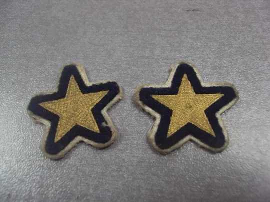 Купити знак шеврон нашивка нарукавный звезда лот 2 шт №12941