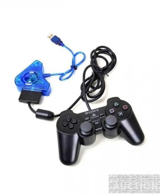 Адаптер, переходник usb на ps2, переходник контроллеров playstation 2 и 1 на usb 2в1 Де купити