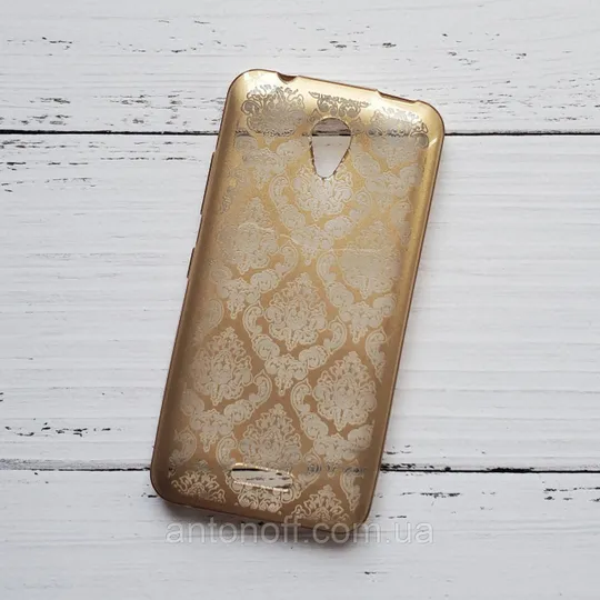 Чохол Lenovo A1010 Vibe A Plus для телефону силіконовий Gold Ціна
