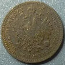 Купити 1 крейцер 1858 A Австро-Угорщина