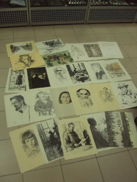 альбом репродукций верейский рисунки и литографии 1959 №8096 Продаж