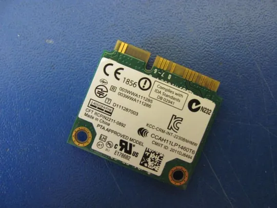 №54-12 WI-FI адаптер INTEL 2230BNHMW для TERRA (CLEVO) MOBILE 1529H 1220327 оригінал З аукціону