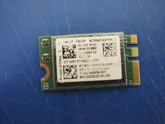 №220-19 WLANbluetooth плата BCM943142Y для HP Pavilion 15-P 15-N 17-A 17-B оригінал Продаж
