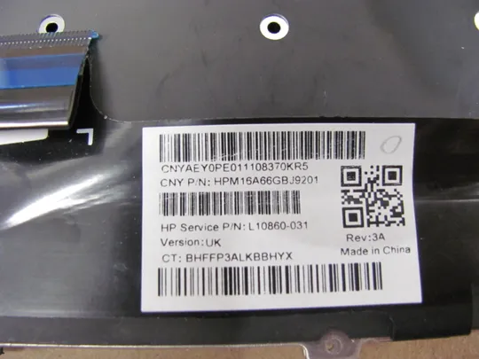 827-39 клавіатура з підсвіткою  L10860-BG1 L10860-031 для HP EliteBook x360 1030 G3 G4 оригінал Недорого