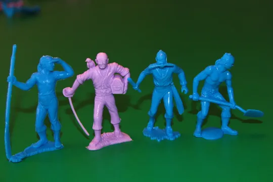 ПІРАТИ пираты MARX 60мм (зроблено в США) З аукціону