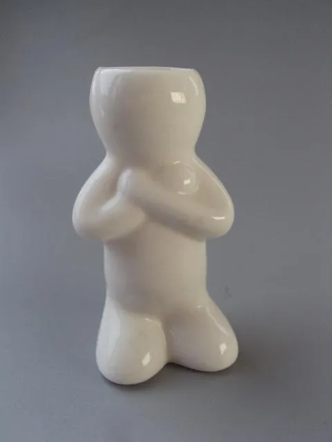 Подсвечник подвазонник фарфор миниатюра человечек человек 7,7 см №10517 Ціна