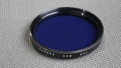 фото, Camrex (80A) Blue 52mm. Синий светофильтр 100% оригинал Japan