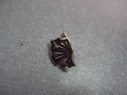 Купити Серьга кульчик цветочек лист листочек серебро 925 проба украина вес 1,84 г №11110