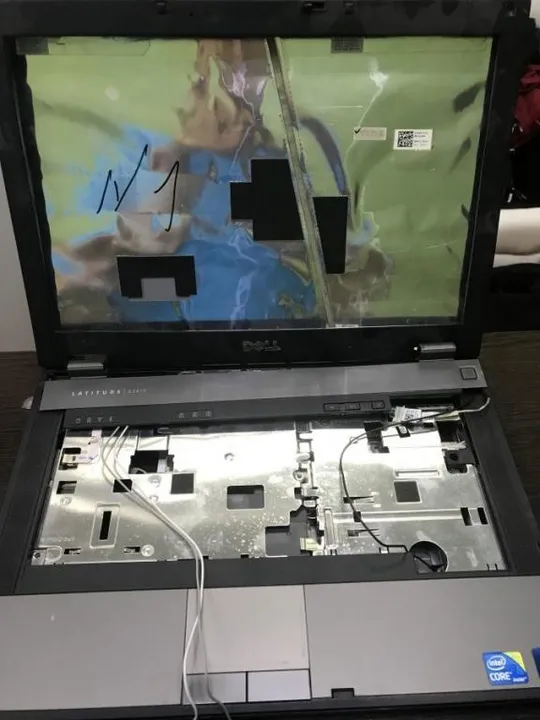 N0250 Dell E5410 Корпус в зборі Верх+петлі+низ #1 Ціна