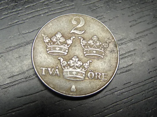 2 оре Швеція 1942 залізо Ціна