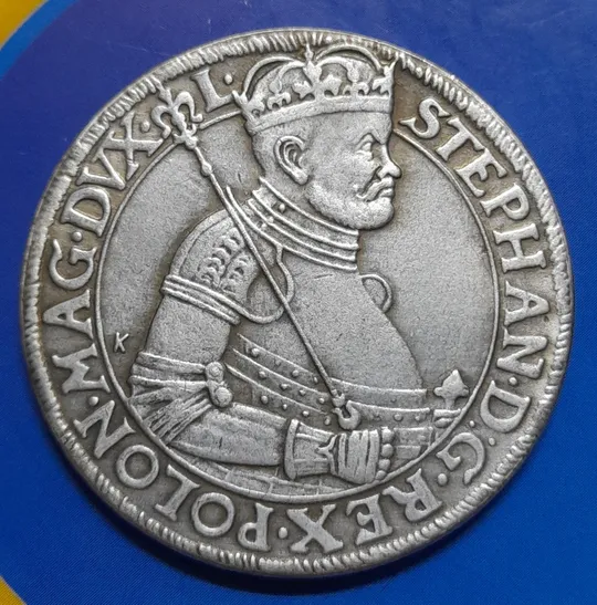 Польща. Талер 1585 року. Стефан Баторій.  Копія. Ціна