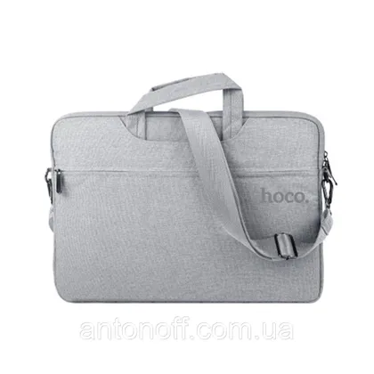 фото, Сумка для ноутбука Hoco GT1 15.6" Laptop Bag Grey Сірий