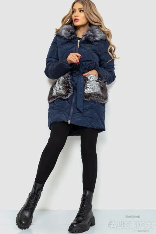 Купити Куртка женская, цвет темно-синий, 235R6235