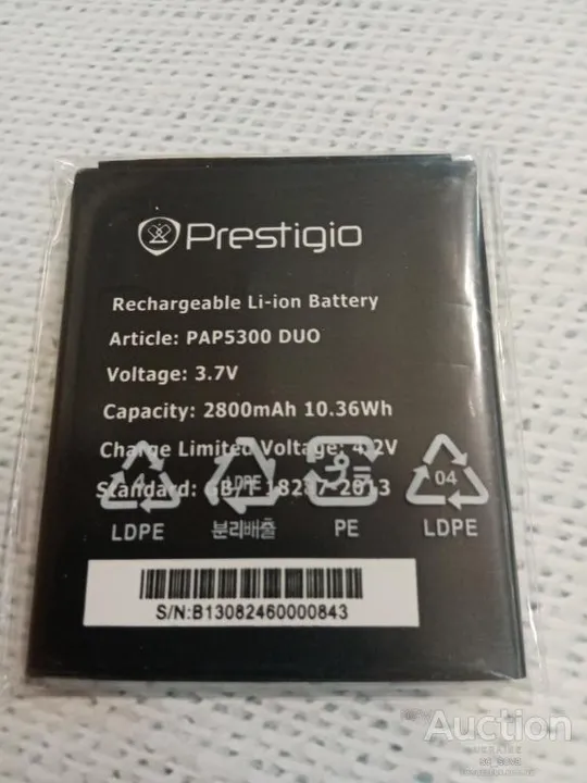 Купити Аккумулятор (оригинал 100%) для Prestigio PAP5300 новый