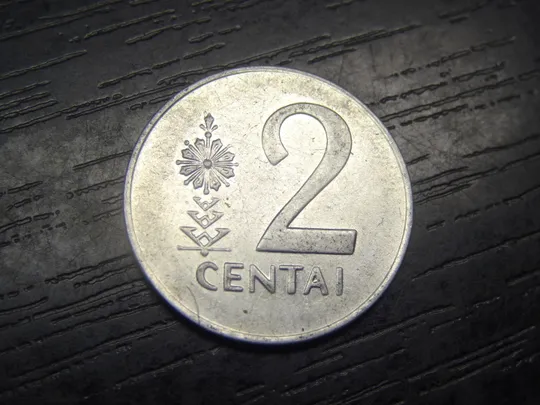 2 цента 1991 Литва Ціна