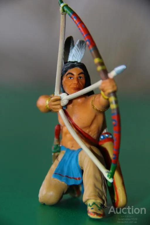 Купити индеец лучник Сиу SCHLEICH ФРГ 90-100мм