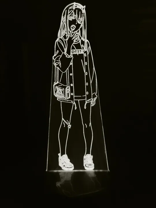 Акриловий світильник-нічник Зеро Ту 3 білий tty-n000825 Ціна