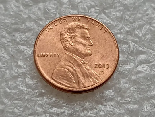(8197 ря) 1 цент 2015 D США З аукціону
