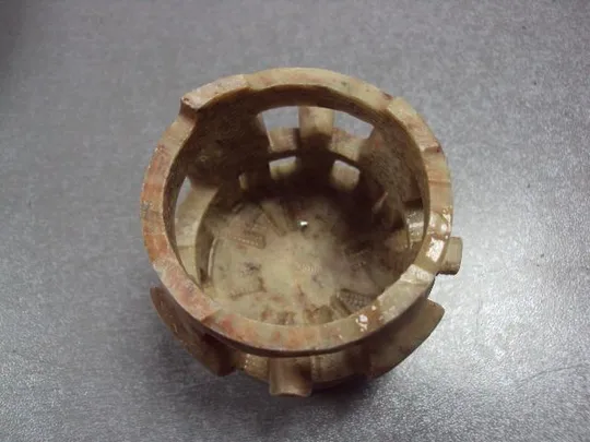 Подсвечник вазочка камень европа высота 5 см №15023 Інтернет-аукціон