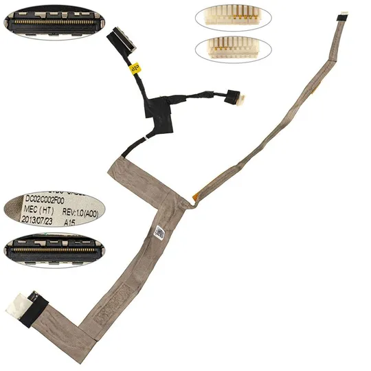 Шлейф матриці для ноутбука Dell (Precision: M6600, M6700 QAR 10) LED (DC02C002F00) Ціна