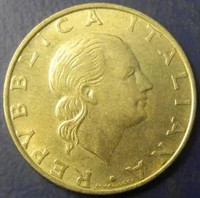 200 лір 1998 Італії Ціна