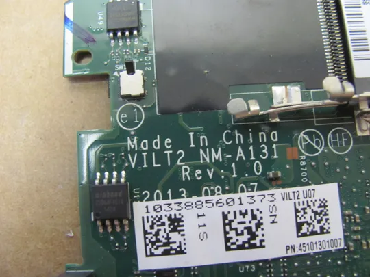 номер1027-9 материнська плата РОБОЧА VILT2 NM-A131  для Lenovo ThinkPad  T440p  Mainboard Материнка Основна плата Системна плата Плата системи Laptop motherboard мамка ноутбучна плата оригінал Характеристики