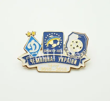 фото, Футбол значок Динамо Киев -Черноморец Одесса Премьер-Лига  2015-2016