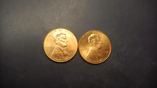 Купити 1 цент 2014 США (два різновиди)