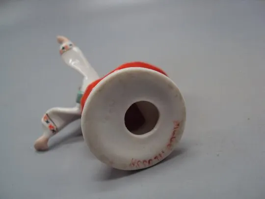 Фигура фарфор статуэтка миниатюра Барановка гопак танец танцор высота 6,1 см под реставрацию №18 Інтернет-аукціон