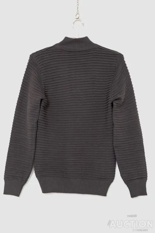 Купити Свитер мужской, цвет темно-серый, 214R04054