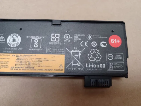 акб SB10K97583 01AV491 01AV492 10.8v 48wh 61+ для Lenovo ThinkPad A475 A485  A485 T25  T470 T480 T570 T580 P51s P52 P52s A275 Продаж