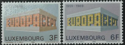 фото, Люксембург Европа СЕПТ 1969