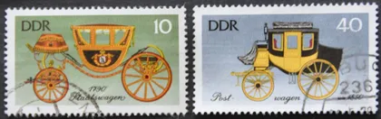 фото, ГДР Почтовые кареты 1976