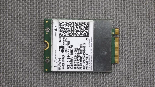 3G модем Huawei MU736, 3G/HSPA+ NGFF M.2 Module - 21Mbps D/L для ноутбука HP ZBook, HP ProBook, HP P Ціна