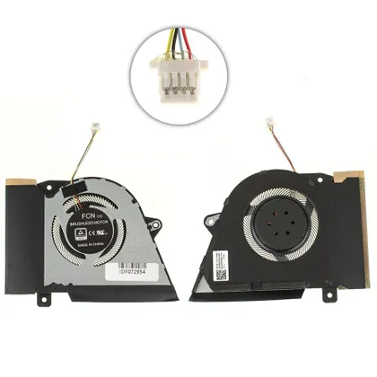 фото, Оригінальний вентилятор для ноутбука ASUS ROG Zephyrus G14 GA401II (VGA FAN), GA401IH, GA401IU, GA401IV, 12V (13NR03F0AP0301)